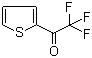 structure of CAS# 651-70-7, 2-(Trifluoroacetyl)thiophene;2,2,2-Trifluoro-1-(2-thienyl)ethanone; 2-Thienyl trifluoromethyl ketone