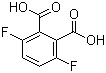 structure of CAS# 651-97-8, 3,6-Difluorophthalic acid