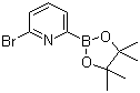 结构式 CAS# 651358-83-7, 6-溴吡啶-2-硼酸频哪醇酯