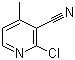 2-Chloro-4-methylpyridine-3-carbonitrile molecular structure (CAS 65169-38-2)