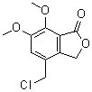 4-(氯甲基)袂康宁分子结构 (CAS 6518-91-8)