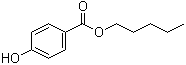 structure of CAS# 6521-29-5, Pentyl 4-hydroxybenzoate;Pentyl p-hydroxybenzoate; Pentyl paraben; n-Amyl 4-hydroxybenzoate