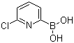 结构式 CAS# 652148-90-8, 6-氯吡啶-2-硼酸
