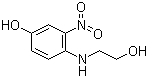 4-((2-Hydroxyethyl)amino)-3-nitrophenol molecular structure (CAS 65235-31-6)