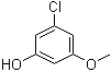 3-Chloro-5-methoxyphenol molecular structure (CAS 65262-96-6)