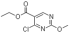 结构式 CAS# 65269-18-3, 4-氯-2-甲氧基嘧啶-5-羧酸乙酯