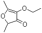 2,5-Dimethyl-4-ethoxy-3(2H)-furanone molecular structure (CAS 65330-49-6)