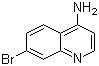 structure of CAS# 65340-74-1, 4-Amino-7-bromoquinoline