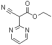alpha-氰基-2-嘧啶乙酸乙酯分子结构 (CAS 65364-63-8)