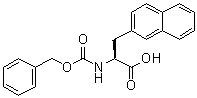 (alphaS)-alpha-[[(Phenylmethoxy)carbonyl]amino]-2-naphthalenepropanoic acid molecular structure (CAS 65365-16-4)