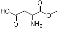structure of CAS# 65414-77-9, DL-Aspartic acid methyl ester;NSC 120023
