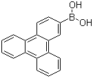结构式 CAS# 654664-63-8, 苯并菲-2-硼酸; 三亚苯基-2-硼酸