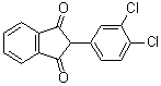 2-(3,4-Dichlorophenyl)-1H-indene-1,3(2H)-dione molecular structure (CAS 6549-60-6)