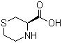 (3R)-Thiomorpholinecarboxylic acid molecular structure (CAS 65527-54-0)