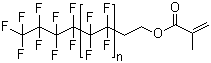 结构式 CAS# 65530-66-7, 全氟烷基乙基甲基丙烯酸酯