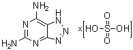 8-Aza-2,6-diaminopurine sulfate molecular structure (CAS 65591-11-9)