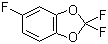 结构式 CAS# 656-43-9, 2,2,5-三氟-1,3-苯并二恶茂