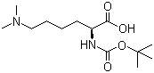 N-[(tert-Butoxy)carbonyl]-N',N'-dimethyl-L-lysine molecular structure (CAS 65671-53-6)