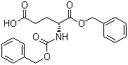structure of CAS# 65706-99-2, N-Cbz-D-glutamic acid alpha-benzyl ester;Z-D-glutamic acid 1-benzyl ester; Z-Glu-OBzl