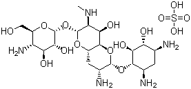 structure of CAS# 65710-07-8, Apramycin sulfate;Apramycin sulfate salt