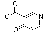 6-氧代-1,6-二氢嘧啶-5-甲酸分子结构 (CAS 65754-04-3)