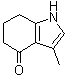 1,5,6,7-Tetrahydro-3-methyl-4H-indol-4-one molecular structure (CAS 6577-95-3)