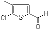 5-Chloro-4-methylthiophene-2-carboxaldehyde molecular structure (CAS 65782-04-9)