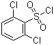 structure of CAS# 6579-54-0, 2,6-Dichlorobenzenesulfonyl chloride;2,6-Dichlorobenzenesulphonyl chloride