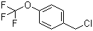 structure of CAS# 65796-00-1, 4-(Trifluoromethoxy)benzyl chloride;1-(Chloromethyl)-4-(trifluoromethoxy)benzene