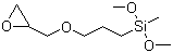 3-[(2,3)-环氧丙氧]丙基甲基二甲氧基硅烷分子结构 (CAS 65799-47-5)