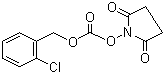 结构式 CAS# 65853-65-8, 2-氯苄基-N-琥珀酰亚胺基碳酸酯