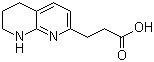 5,6,7,8-Tetrahydro-1,8-naphthyridin-2-propoinic acid molecular structure (CAS 658712-81-3)