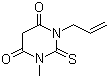 1-Methyl-3-allyl-2-thiobarbituric acid molecular structure (CAS 65959-54-8)