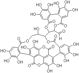 安石榴苷分子结构 (CAS 65995-63-3)