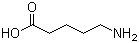 5-氨基戊酸分子结构 (CAS 660-88-8)