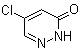 5-Chloropyridazin-3(2H)-one molecular structure (CAS 660425-07-0)