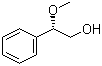 (S)-(+)-2-甲氧基-2-苯乙醇分子结构 (CAS 66051-01-2)