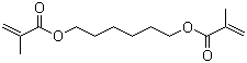 structure of CAS# 6606-59-3, 1,6-Hexanediol dimethacrylate;6-(2-methylprop-2-enoyloxy)hexyl 2-methylprop-2-enoate