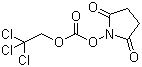 结构式 CAS# 66065-85-8, 琥珀酰亚胺基 2,2,2-三氯乙基碳酸酯