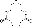 结构式 CAS# 6607-34-7, 1,4,7-三氧杂环十三烷-8,13-二酮