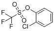 structure of CAS# 66107-36-6, 2-Chlorophenyl trifluoromethanesulfonate