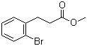 结构式 CAS# 66191-86-4, 3-(2-溴苯基)丙酸甲酯