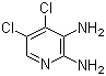 2,3-Diamino-4,5-dichloropyridine molecular structure (CAS 662116-66-7)