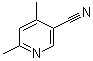 structure of CAS# 6623-21-8, 4,6-Dimethyl-3-pyridinecarbonitrile;4,6-Dimethyl-nicotinonitrile; 3-Cyano-4,6-dimethylpyridine; 4,6-Dimethylnicotinonitrile; NSC 54160