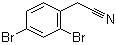 2,4-Dibromobenzeneacetonitrile molecular structure (CAS 66246-16-0)