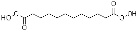 Peroxydodecanedioic acid molecular structure (CAS 66280-55-5)
