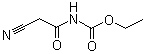 structure of CAS# 6629-04-5, N-Cyanoacetylurethane;Ethyl N-(cyanoacetyl)carbamate; Ethyl cyanoacetylcarbamate; N-Carbethoxy-2-cyanoacetamide; NSC 59709