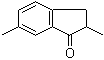 structure of CAS# 66309-83-9, 2,6-Dimethyl-1-indanone;2,3-Dihydro-2,6-dimethyl-1H-inden-1-one