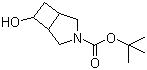 tert-Butyl 6-hydroxy-3-azabicyclo[3.2.0]heptane-3-carboxylate molecular structure (CAS 663172-78-9)