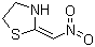 2-硝基亚甲基噻唑烷分子结构 (CAS 66357-40-2)